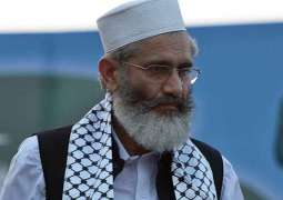 JI chief Sirajul Haq terms ban on social media, taking away peoples right of expression