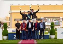 الشربتلي يتألق ويحرز لقب أول بطولة دولية لقفز الحواجز بالمدينة المستدامة
