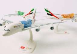 Emirates Expo 2020 themed livery aircraft model collection takes off