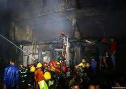 مصرع أكثر من 40 شخص في حريق في بنغلاديش-إعلام