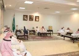 وزير الشؤون الإسلامية يلتقي مدير فرع الوزارة بمكة المكرمة