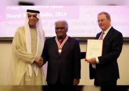 حاكم رأس الخيمة يفتتح ورشة المواد المتقدمة ويكرم الفائز بجائزة سعود بن صقر للأبحاث