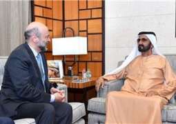 Mohammed bin Rashid receives Jordanian Prime Minister