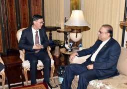 Chinese Ambassador called on President Zardari