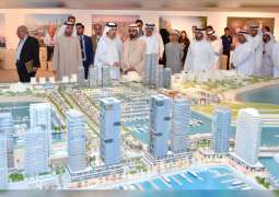 محمد بن راشد يزور معرض دبي العالمي للقوارب 