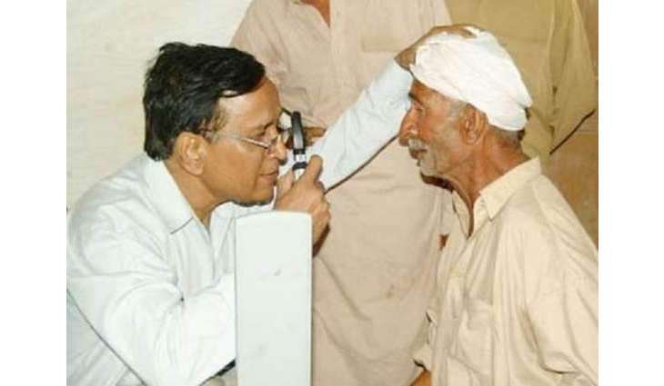 HUBCO holds free eye camp in Uthal, Lasbella district