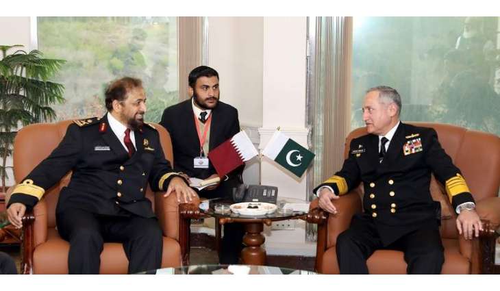 Commander Qatar Emiri Naval Forces Called On Chief Of The Naval Staff At Naval Headquarters