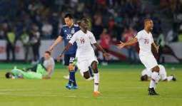 منتخب كرة القدم القطري يفوز على نظيره الياباني 3-1 في نهائي 