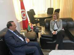 وزيرة الشباب والرياضة التونسية تلتقي سفير خادم الحرمين الشريفين