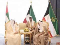 حمد الشرقي يلتقي أمير الكويت وعاهل البحرين و رئيس الوزراء الايرلندي على هامش القمة العربية الأوروبية
