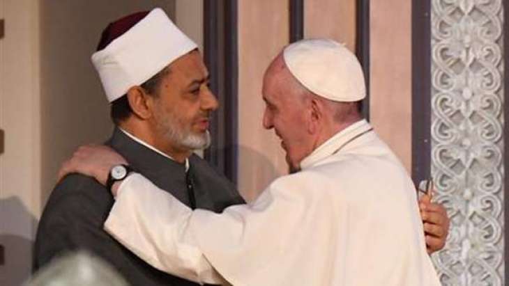 Visit by Pope Francis, Grand Imam of Al Azhar to Sheikh Zayed mosque symbolises  inter-faith dialogue during Human Fraternity Meeting