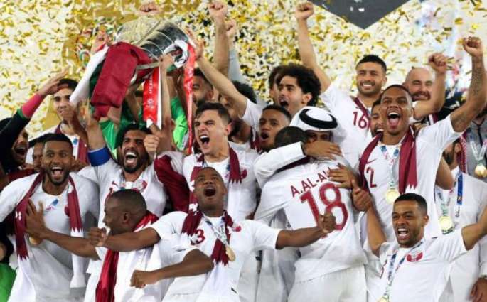 منتخب قطر المتوج بكأس آسيا لكرة القدم يتقدم إلى المركز 55 في تصنيف 