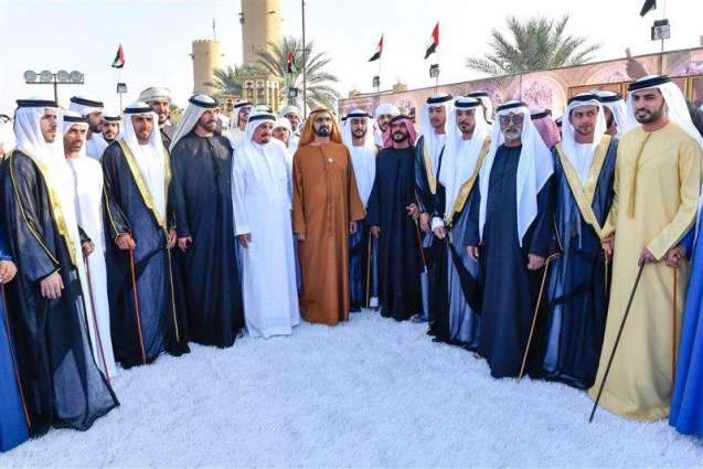 Mohammed bin Rashid, Humaid Al Nuaimi attend wedding reception