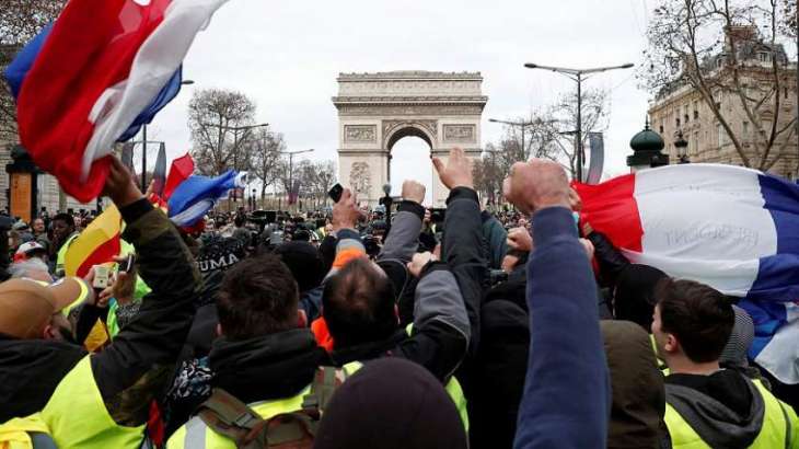 Number of People Detained During Yellow Vest Rally in Paris Rises to 36 - Reports