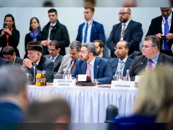 عبدالله بن زايد خلال مشاركته في مؤتمر وارسو : الإمارات تتطلع لمستقبل يعمه الأمن والإستقرار بمنطقة الشرق الأوسط