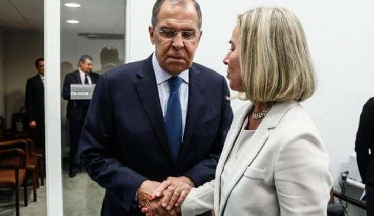 Lavrov Discusses Ukraine, Venezuela, Iran With Mogherini - Foreign Ministry
