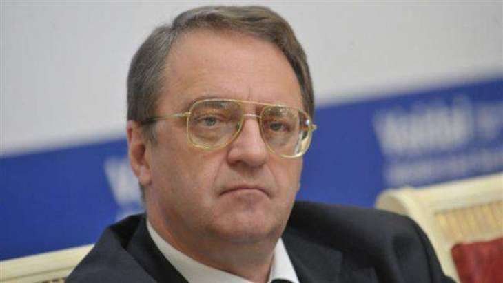 Russia's Bogdanov Says Organization of Hamas Leader's Visit to Moscow Not on Agenda