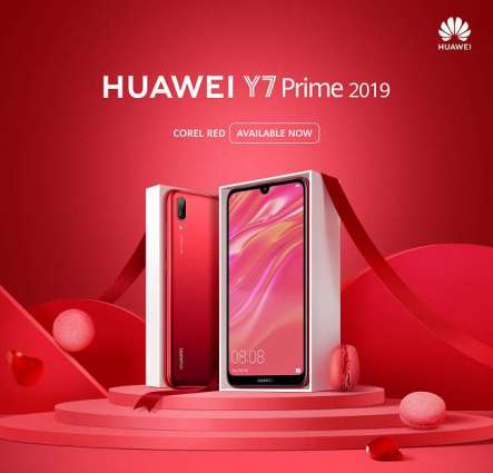 Huawei Showers its Love in Pakistan with a Coral Red Edition of HUAWEI Y7 Prime 2019