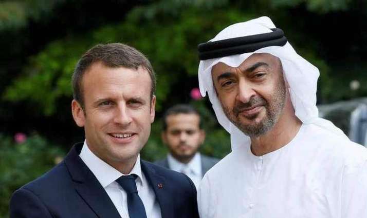 Mohamed bin Zayed receives French President's phone call