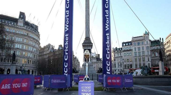 Nelson's column takes centre stage in 100 days-to-go world cup celebrations