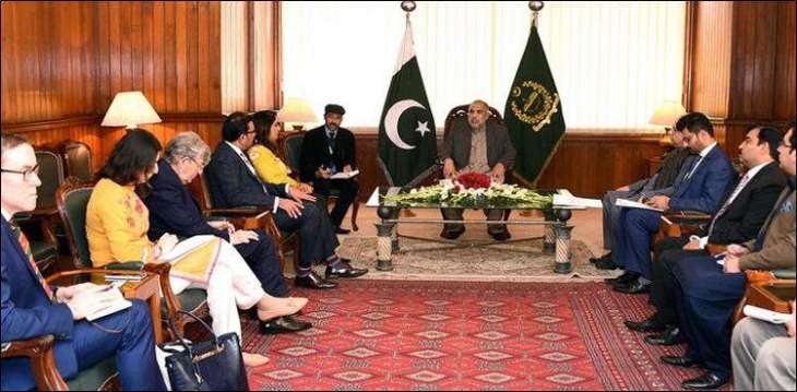 National Assembly Speaker, British delegation discuss grave HR situation in occupied Kashmir