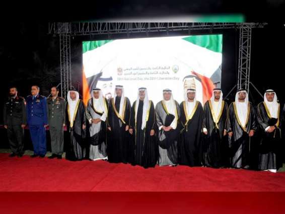 نهيان بن مبارك يحضر حفل الاستقبال بمناسبة اليوم الوطني لدولة الكويت