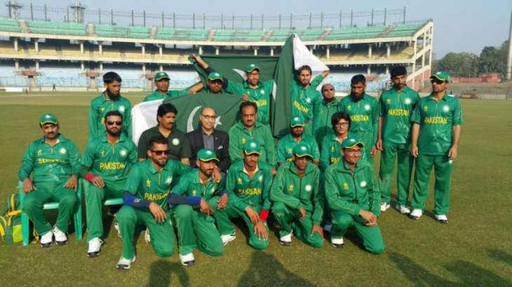 Pakistans Blind Cricket Team visited Pakistan HC