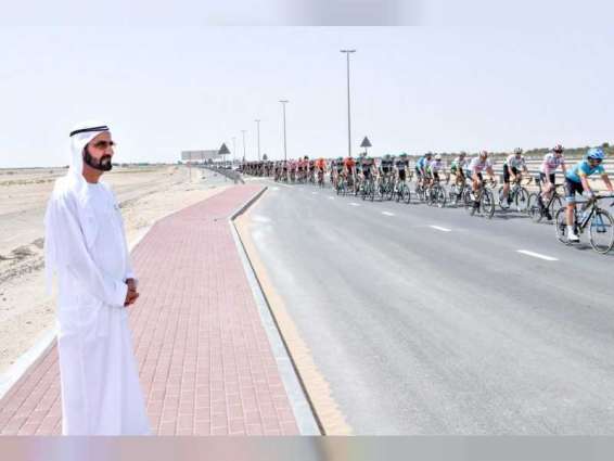 Mohammed bin Rashid attends 'UAE Tour'