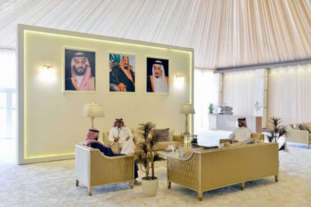 المركز الإعلامي لمهرجان الملك عبدالعزيز للإبل خدمات متكاملة لصناعة المادة الخبرية