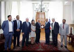 Ahmed Al Jarwan, Chilean officials discuss spreading tolerance, peace