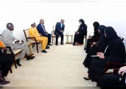 ريم الهاشمي تلتقي وزير خارجية سيراليون