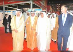 حمدان بن راشد يفتتح فعاليات معرض الشرق الأوسط للكهرباء 2019