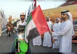 منصور بن محمد يطلق رسميا فعاليات رالي دبي الصحراوي