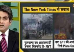 Indian media takes a dig at New York Times for reporting against India