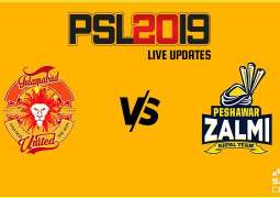 PSL-4 Eliminator-II: Peshawar Zalmi set target of 215-run for Islamabad United