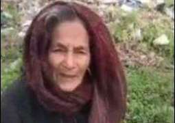 Old woman, forced to live in jungle, makes emotional appeal to PM Imran