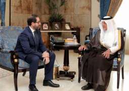 الأمير خالد الفيصل يستقبل السفير الياباني والقنصل الإيطالي