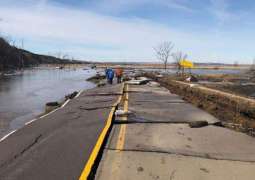 Three dead in record flooding in US Midwestern states