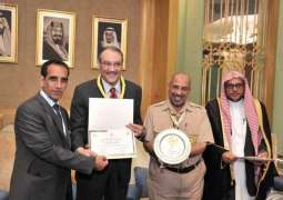 سفير المملكة في مصر يستقبل وفد الاتحاد العالمي للكشاف المسلم