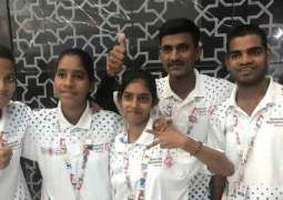 Indian athlete wins four silvers at Special Olympics