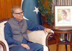 Pakistan to continue its efforts for regional peace, stability: President