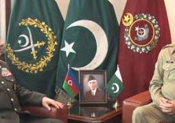 Azerbaijan's defense minister meets COAS, discusses defence cooperation