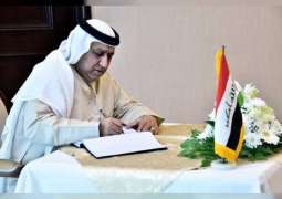 سفير الدولة ينقل تعازي الإمارات قيادة و حكومة وشعبا لرئيس الوزراء العراقي في ضحايا غرق العبارة 