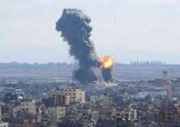 الجيش الإسرائيلي يقصف مقر أمني لحركة حماس في غزة - متحدث