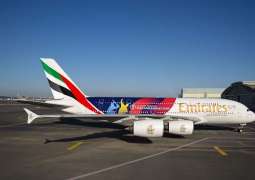 Cricket fever builds as Emirates reveals ICC Cricket World Cup livery