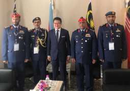 وفد من وزارة الدفاع والقوات المسلحة يزور "معرض ليما 2019 "