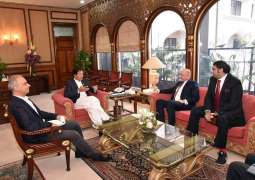 PM Imran Khan meets MOL Group EVP