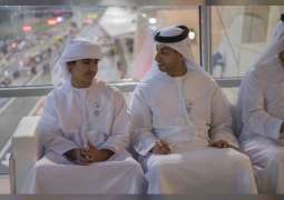 سيف بن زايد يشهد ختام فعاليات جائزة البحرين الكبرى للفورمولا 1 