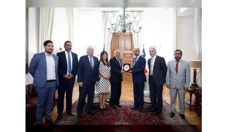Ahmed Al Jarwan, Chilean officials discuss spreading tolerance, peace