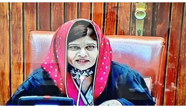 Krishna Kumari chairs Senate session on Women's Day